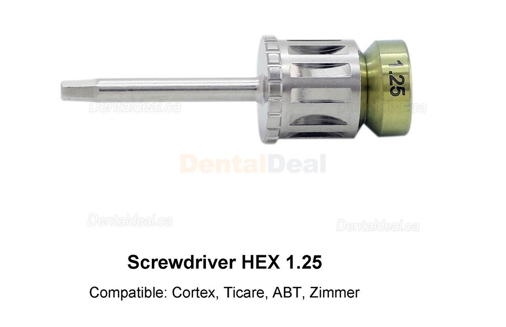 Universal Dental Implant Torque Wrench Prosthetic Kit